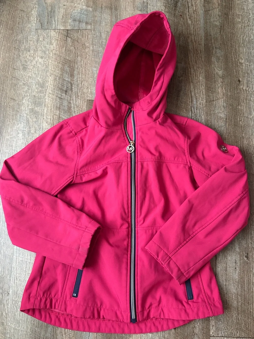 MICHAEL Michael Kors Pink Hooded Raincoat